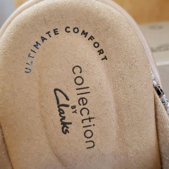 Clarks Wedge Sandals NWOT - Picture 3 of 8